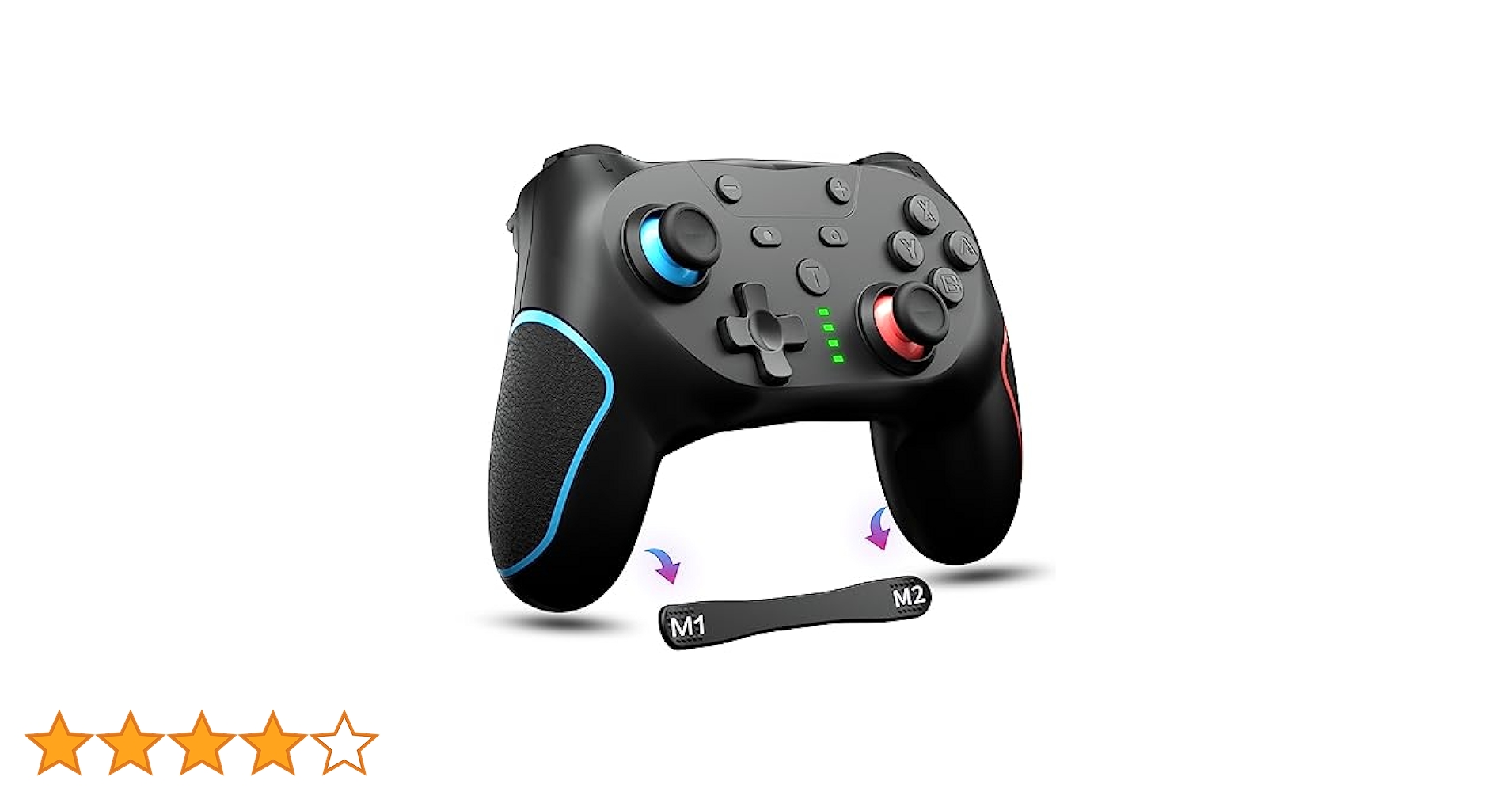 ⭐️超人気商品⭐️Switch コントローラー 背面ボタン付き マクロ機能 Amazon.co.jp: Switch コントローラー 背面ボタン付き【2023新